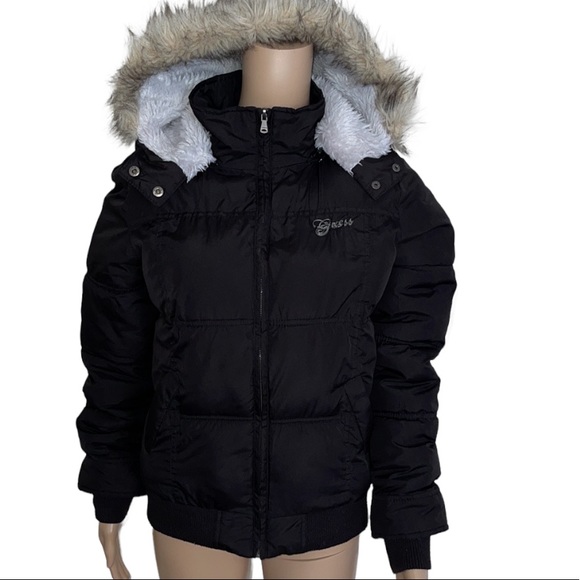 Coats | Guess Hooded Puffer Jacket 